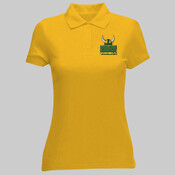 Helmet  - UltraClub® Ladies' Cool & Dry Mesh Piqué Polo